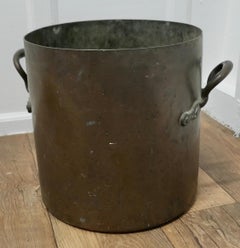 Large 19th Century Tinned Copper Cooking Pot
