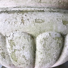 Large 19th Century Two-Piece Patinated and Weathered Stone Jardinière