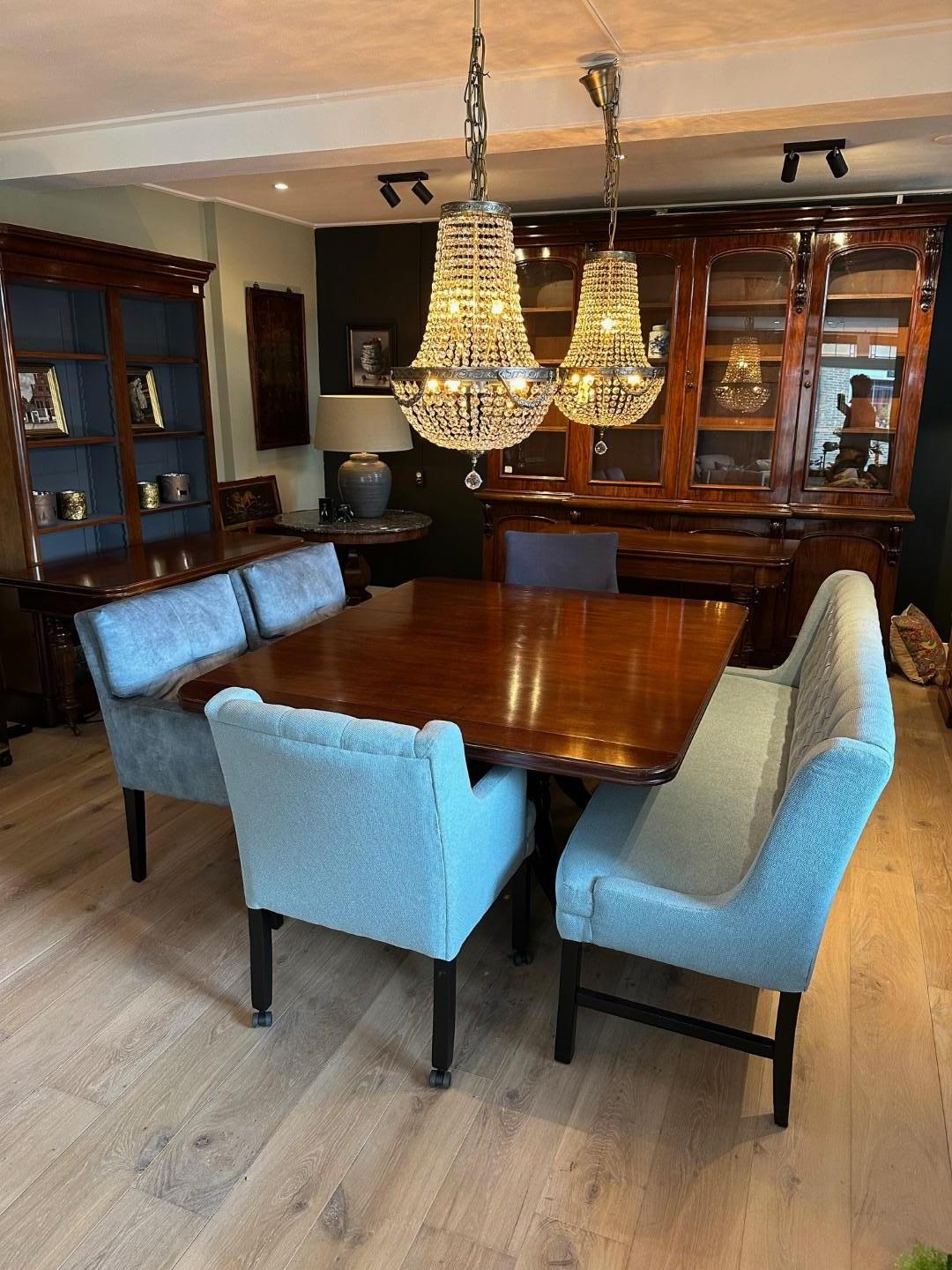 Large 19th Century Victorian Dining Table im Angebot 6