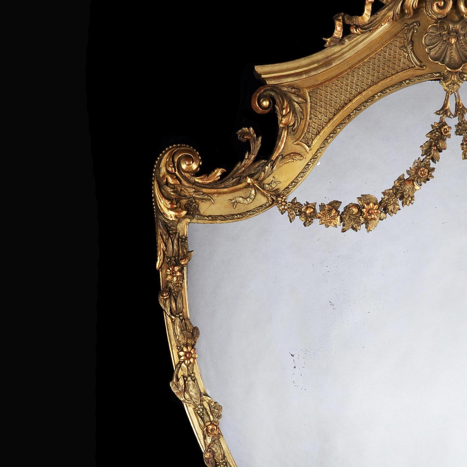large victorian mirror