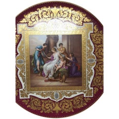 Large 19th Century Vienna Charger