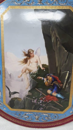 Large 19th Century Vienna Charger