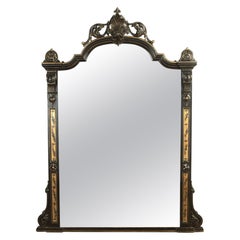 Large 19th Century William IV Overmantle Mirror