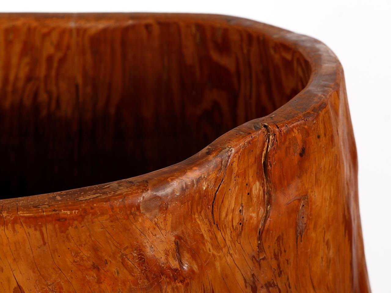 Ceco Grande recipiente in legno del XIX secolo in vendita