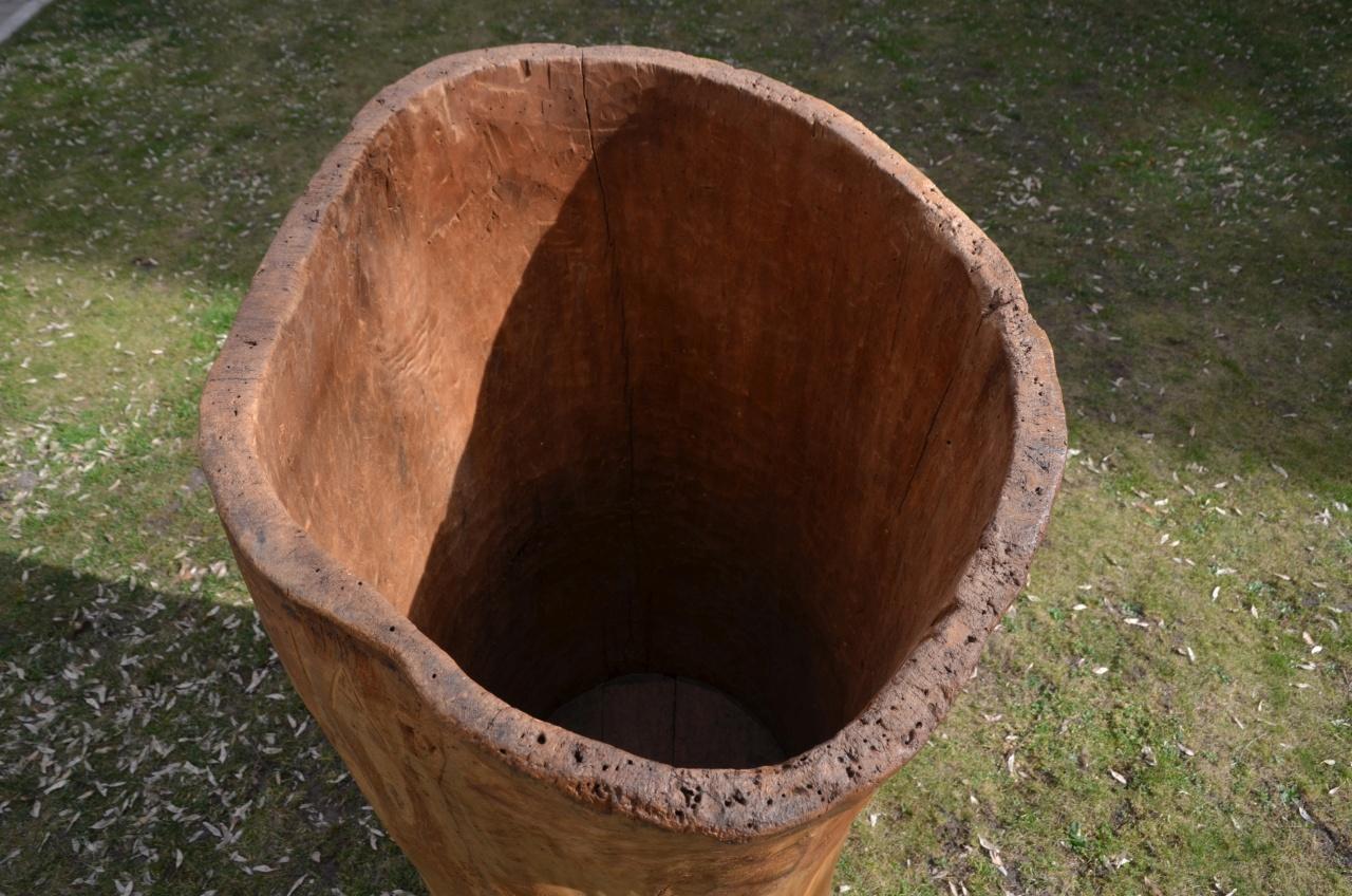 Große 19. Jahrhundert Wood Storage Vessel im Angebot 1