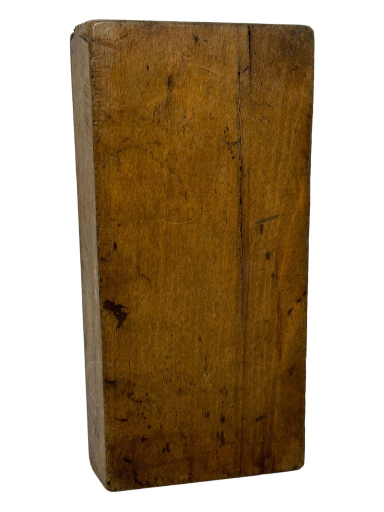 Large 19th Century Wooden Gingerbread Cookie Speculaas Springerle Mold