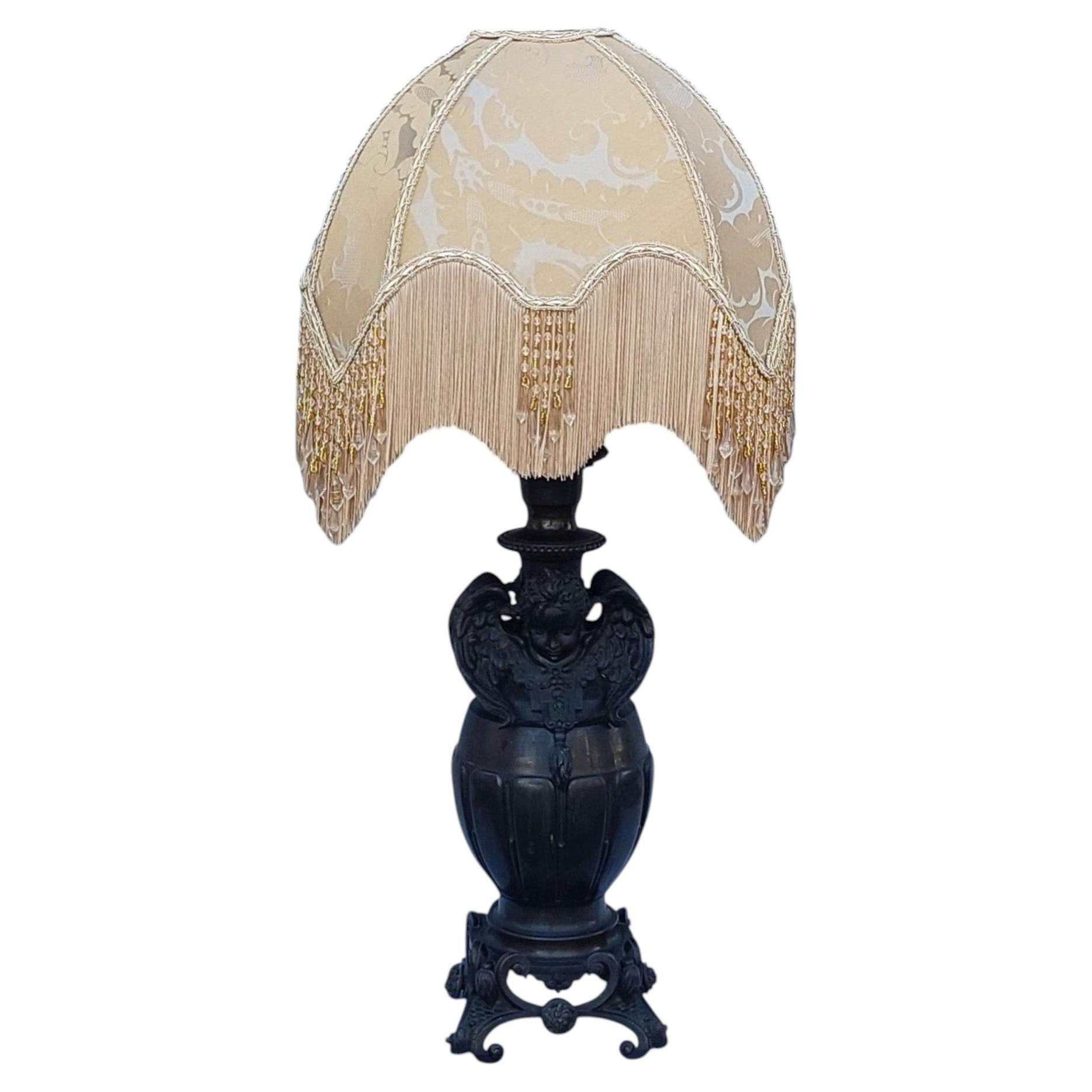 Large 19thC Bronze - Converted to a Table Lamp