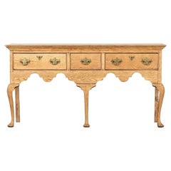 Grande base de commode en Oak Light anglais du 19ème siècle