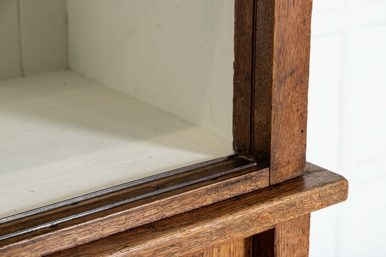 Grande mobile dispensa del XIX secolo in Oak Oak smaltato in vendita 7