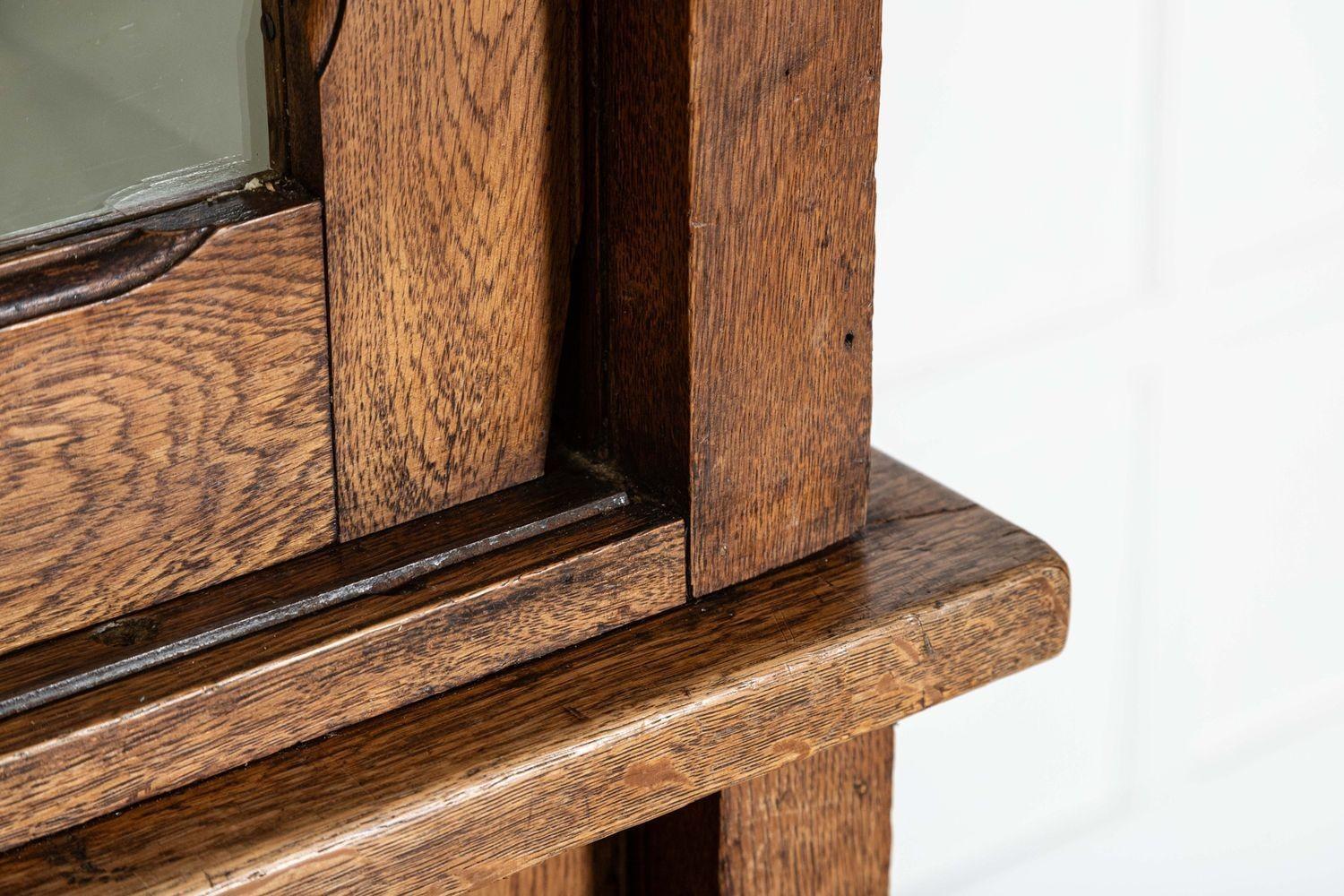 Grande mobile dispensa del XIX secolo in Oak Oak smaltato in vendita 12