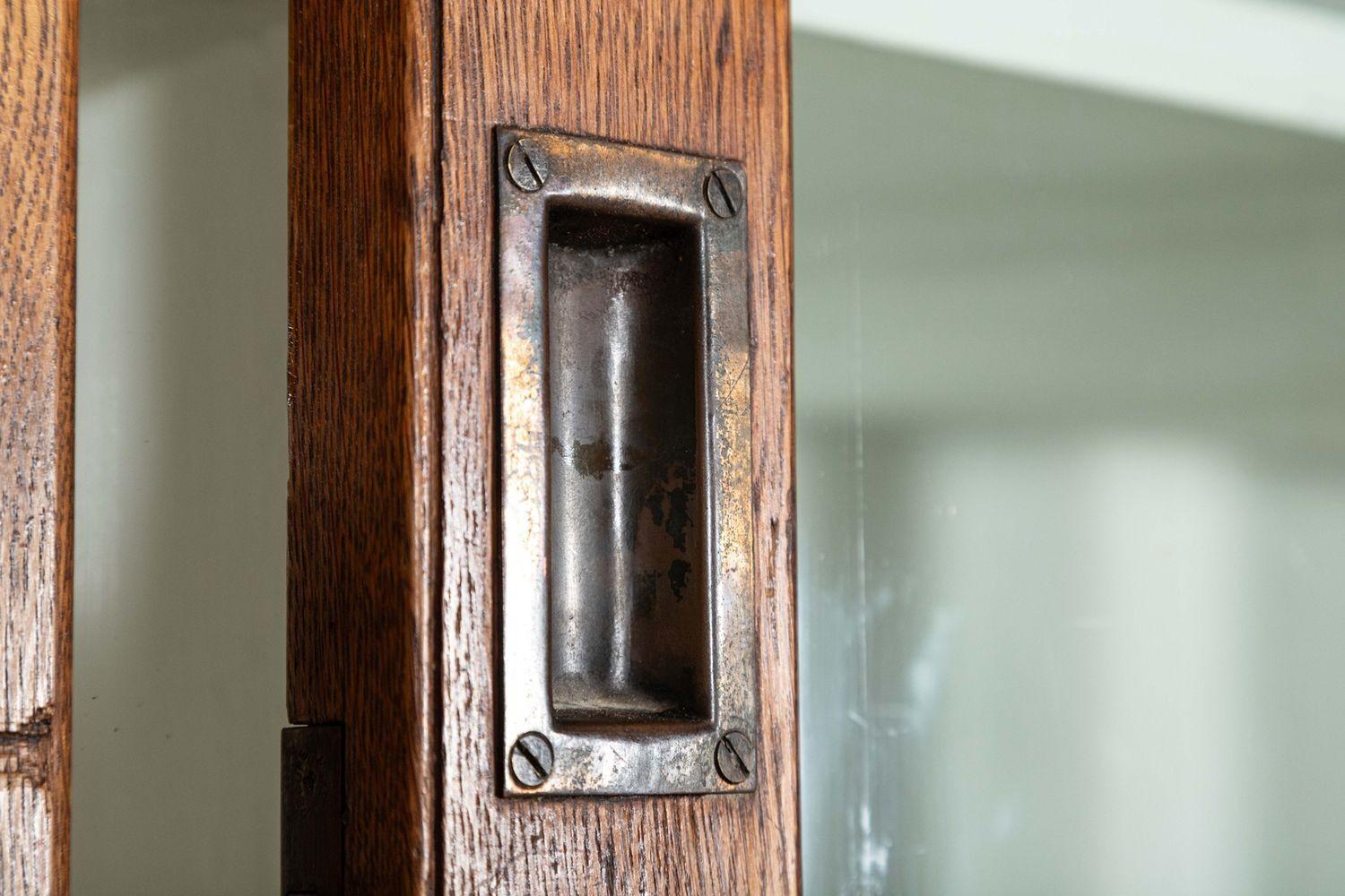 Grande mobile dispensa del XIX secolo in Oak Oak smaltato in vendita 5