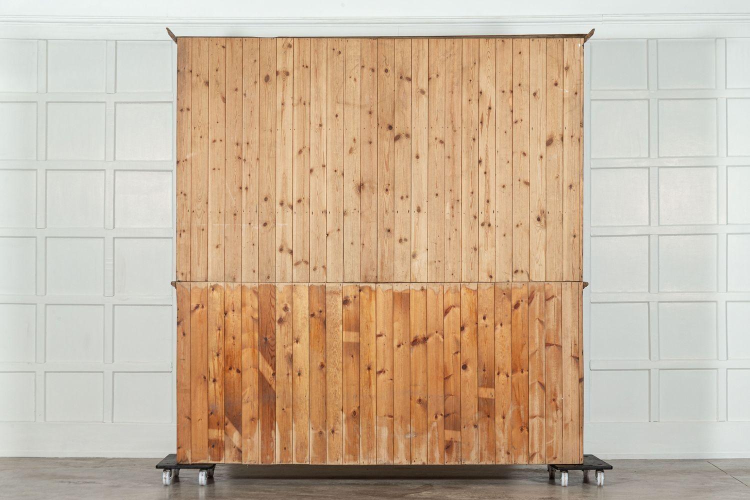 Large 19thC English Pine Dresser For Sale 9