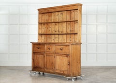Large 19thC English Pine Dresser