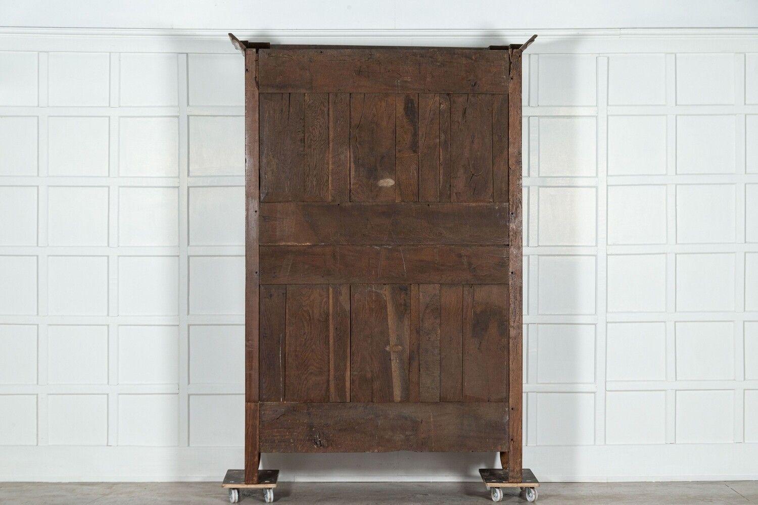 Large 19thC French Fruitwood Armoire For Sale 10