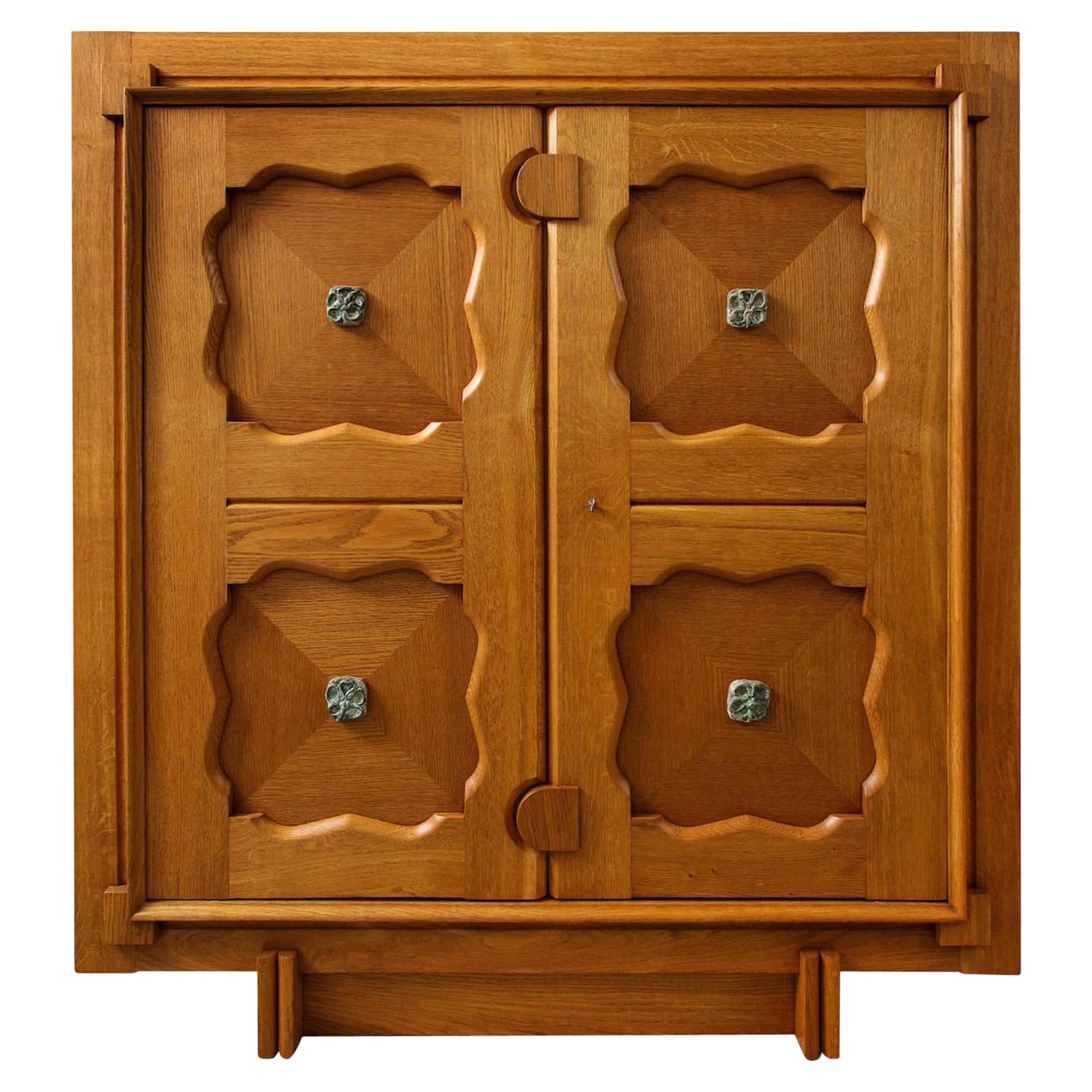 Large 2-Door Cabinet by Guillerme & Chambron