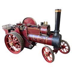 Large 2" Live Steam Traction Engine by Dawkins West Wickham