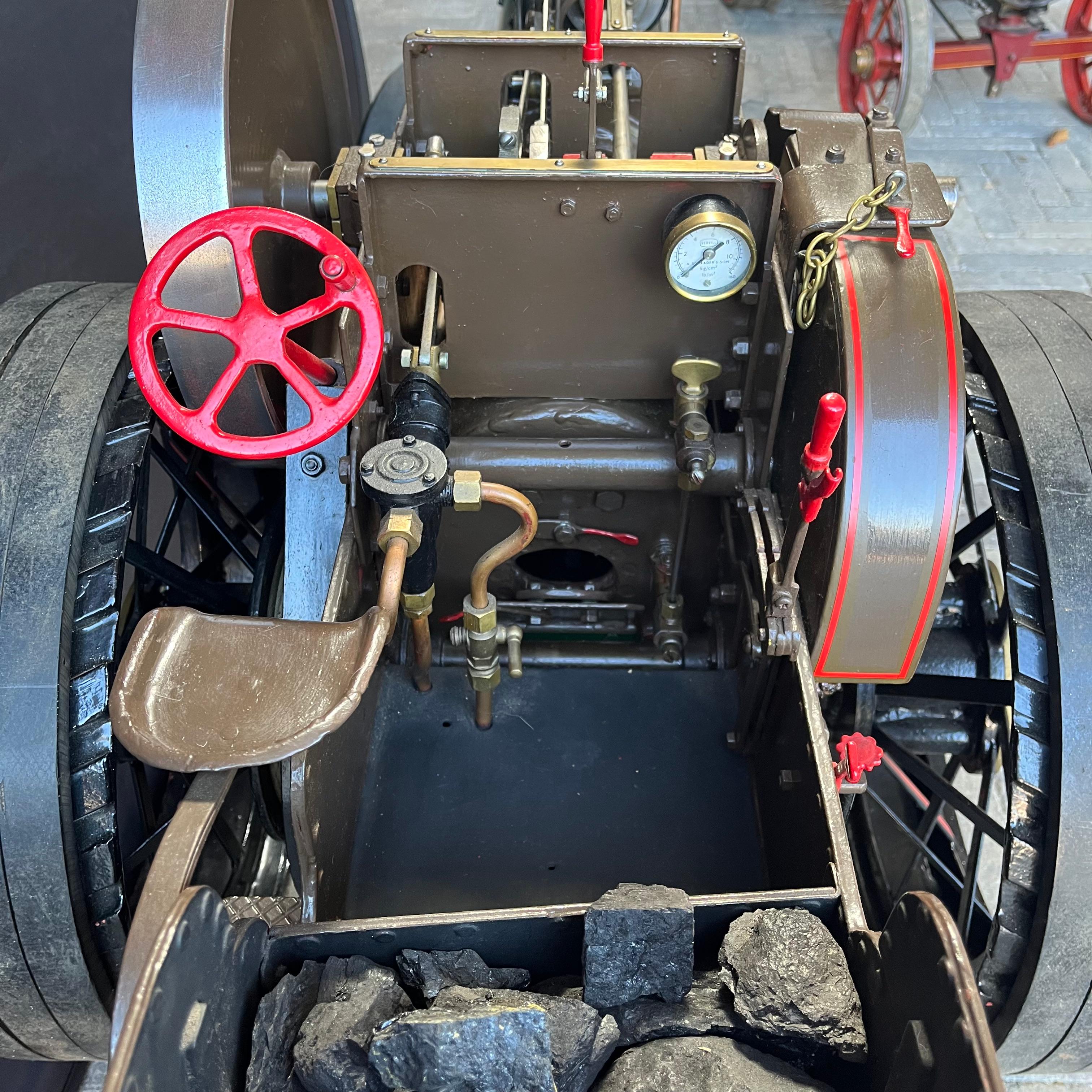 British Large Live Steam Traction Engine For Sale