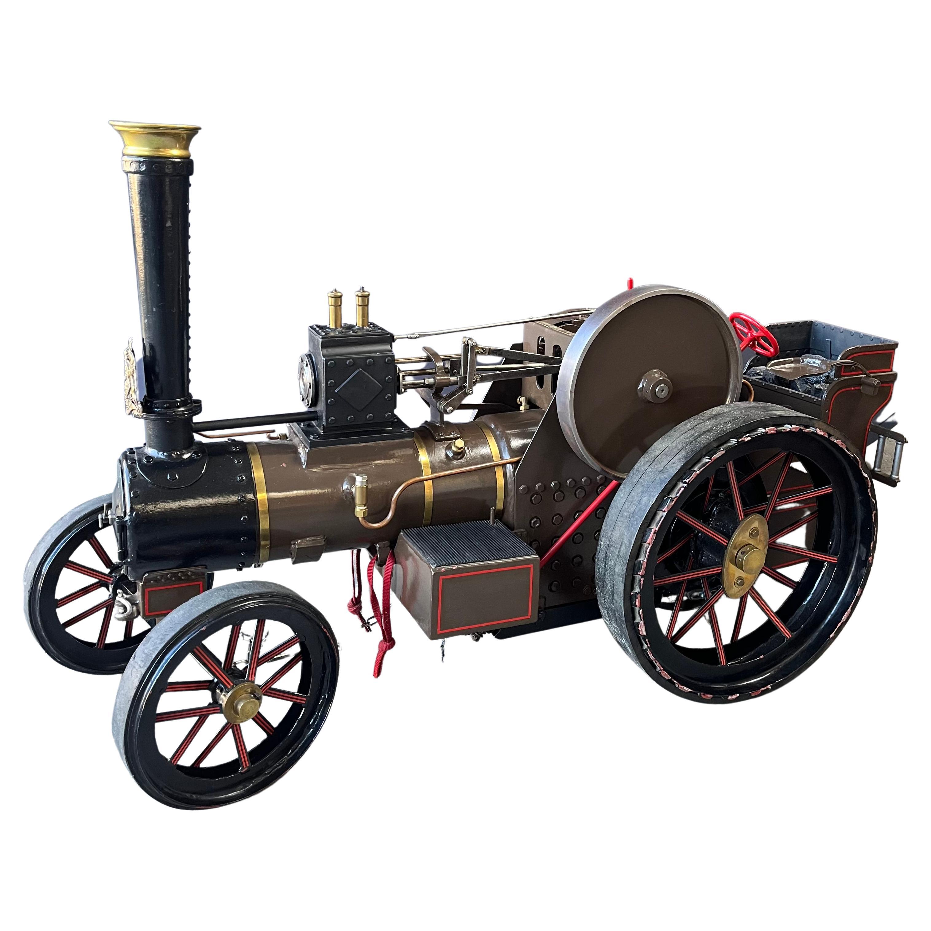 Large Live Steam Traction Engine
