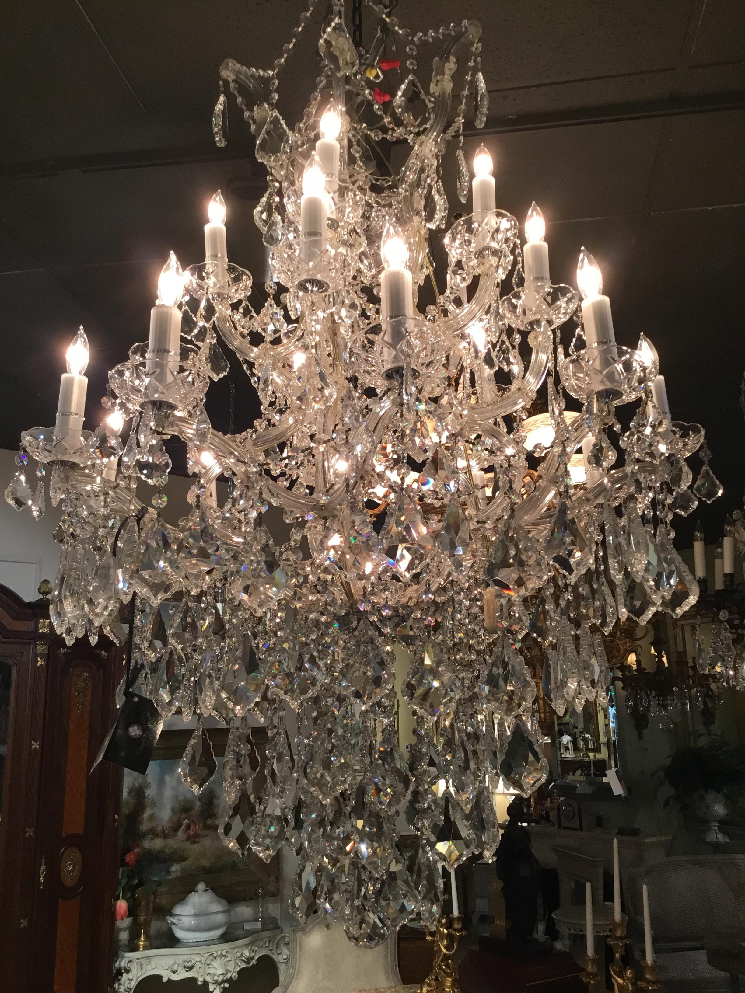 repair broken glass chandelier arm houston tx