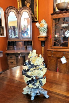 Large 20C Chinese Soapstone Carving