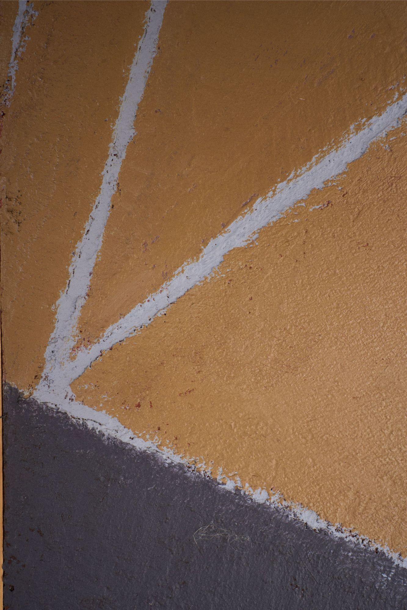 Grande peinture abstraite du 20e siècle à l'acrylique sur panneau en vente 2