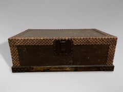 Large 20th Century Anglo Indian Studded Trunk or Coffee Table