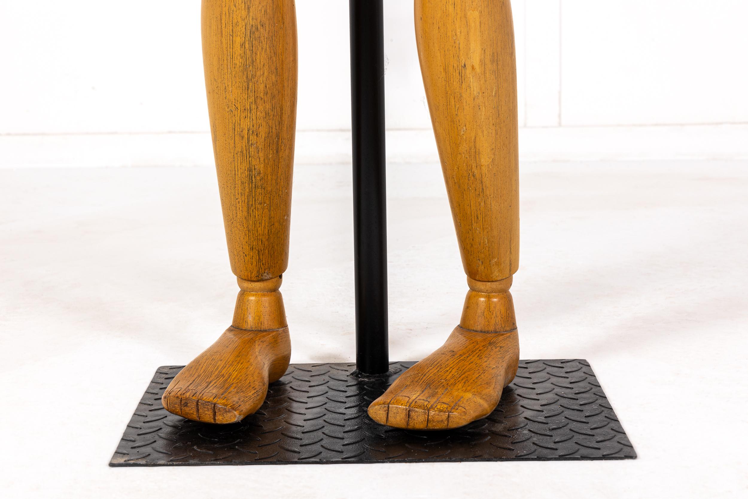 Gran maniquí o maniquí de artista del siglo XX en venta 1