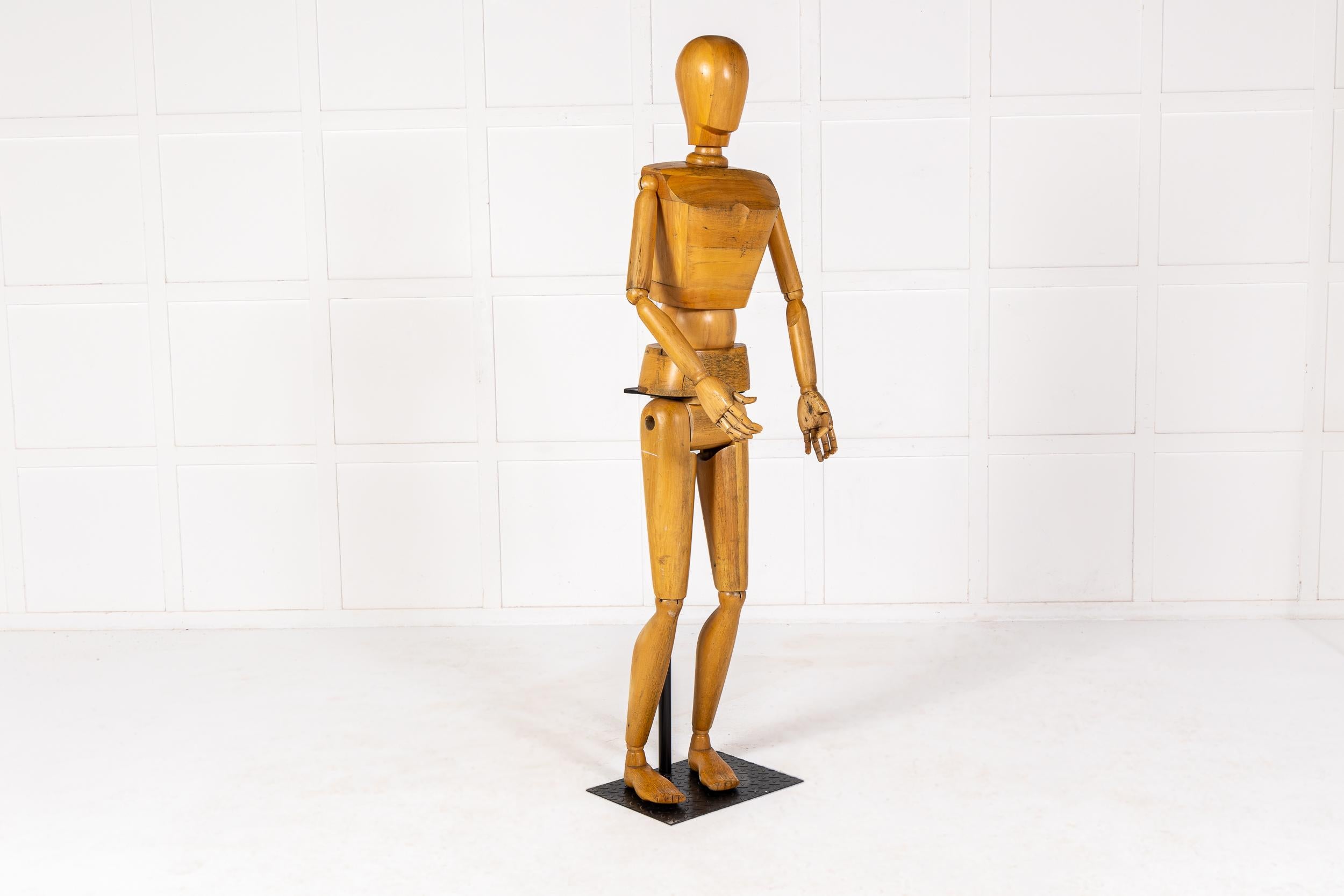 Gran maniquí o maniquí de artista del siglo XX en venta 2