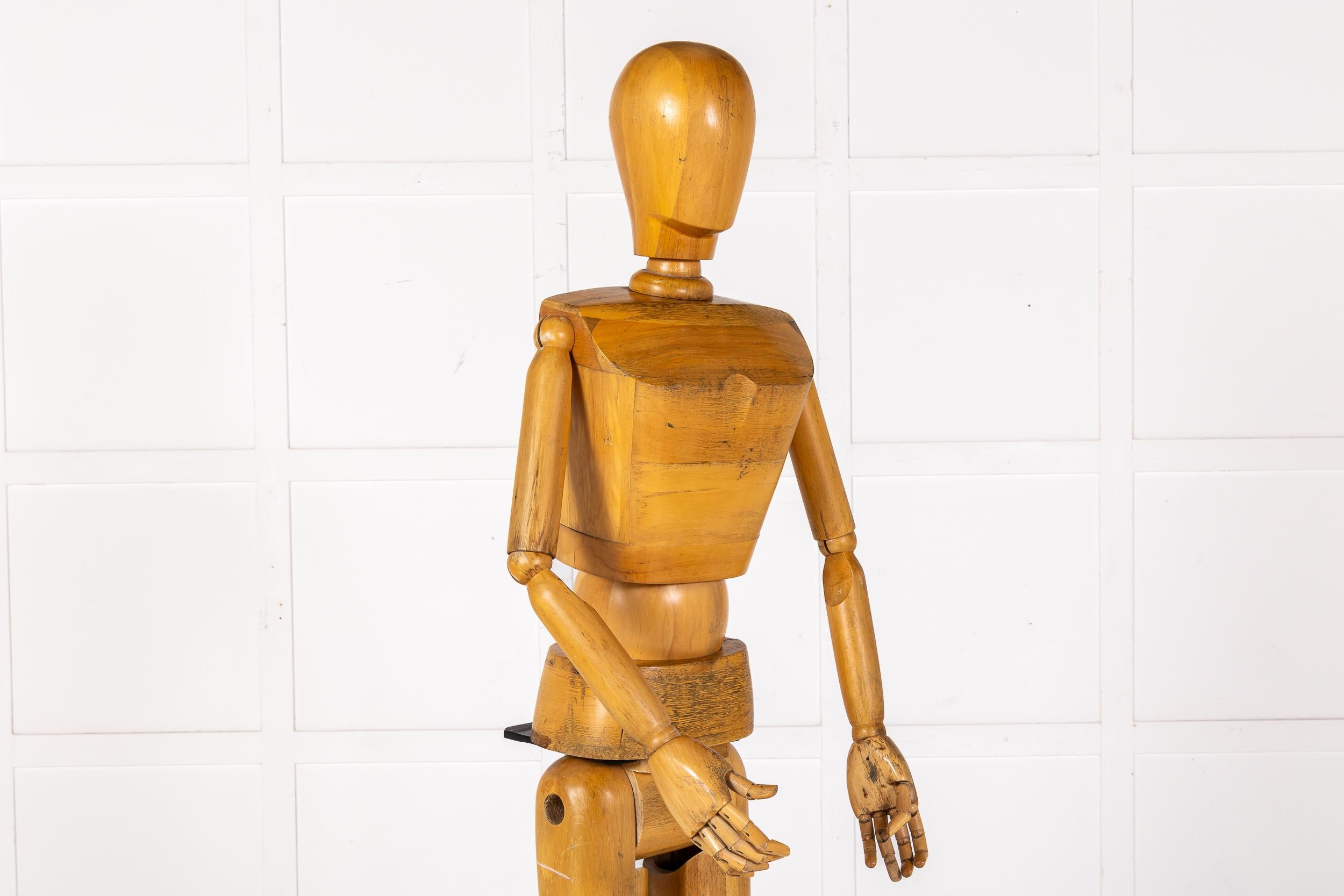 Gran maniquí o maniquí de artista del siglo XX en venta 3
