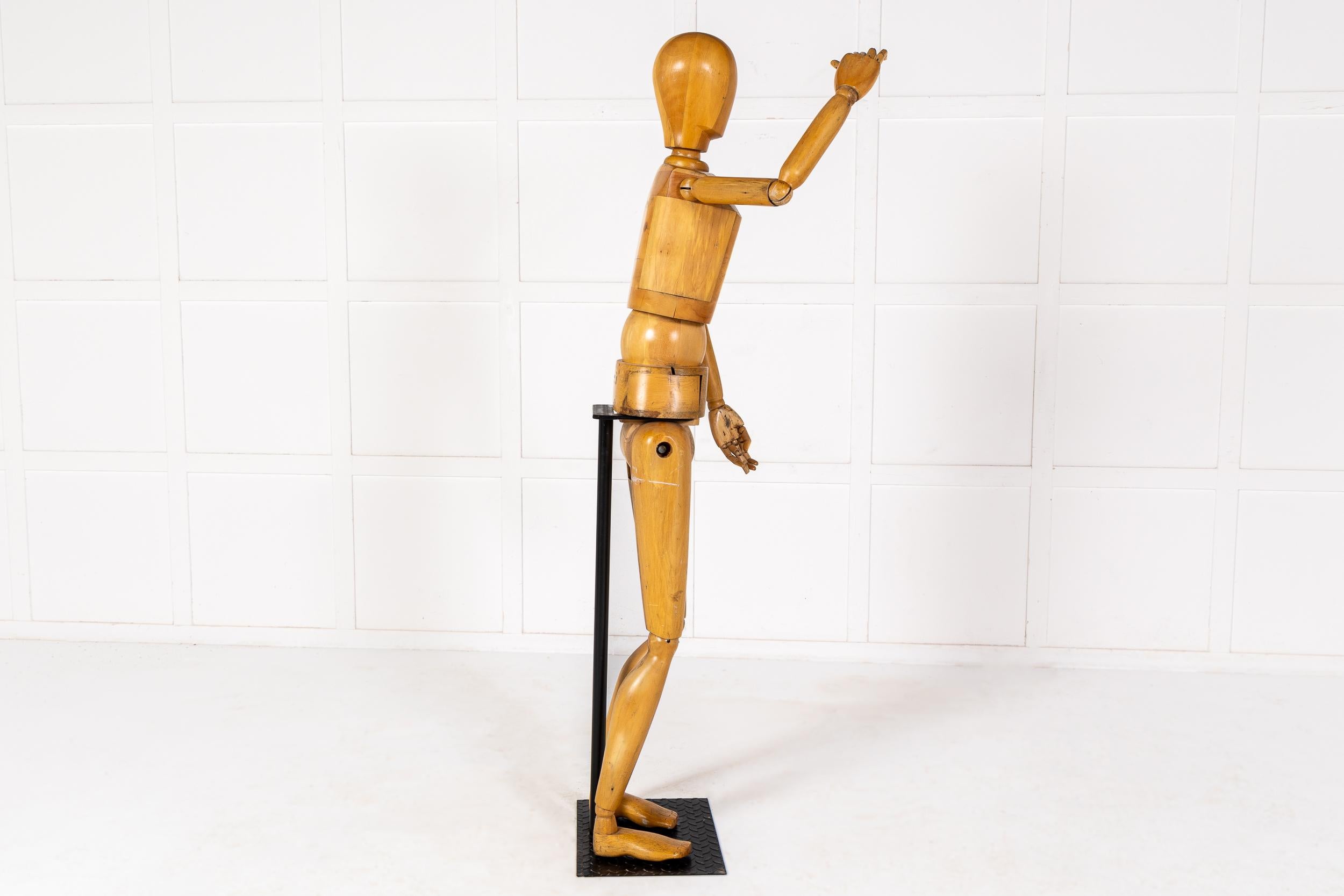 Gran maniquí o maniquí de artista del siglo XX en venta 5