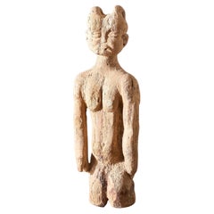 Large 20th Century carved wood African figure
