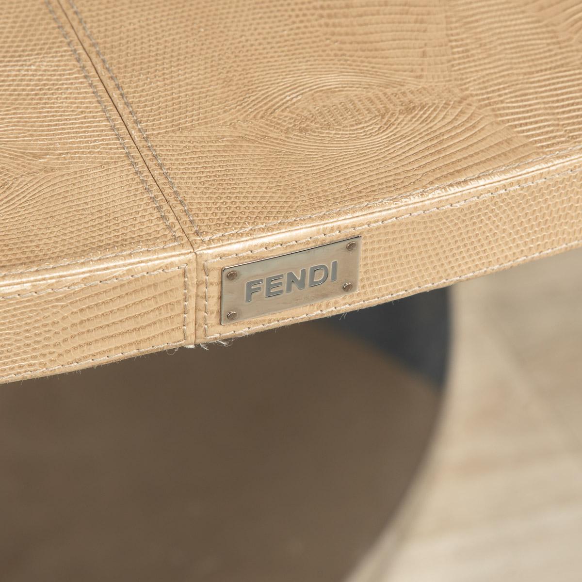 Large 20th Century Circular Dining Table by Fendi, Italy, c.1990 10