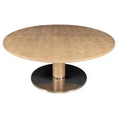 Large 20th Century Circular Dining Table by Fendi, Italy, c.1990