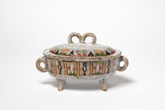 Gran deocrativo o joyero de color del siglo XX de Fernande Kohler 1950