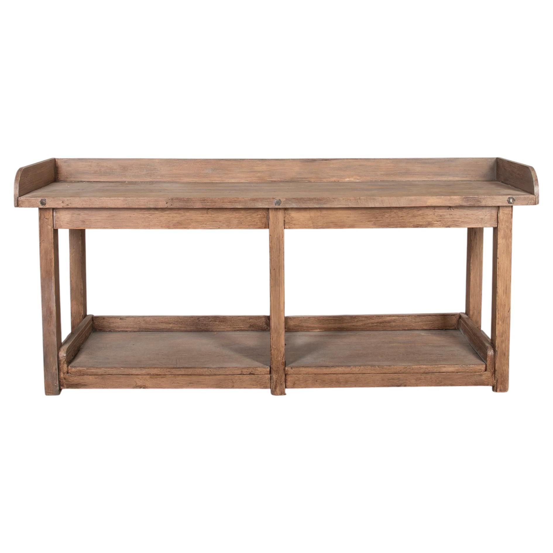 Large 20th Century Continental Bakers Table