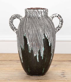 Large 20th Century French Art Deco Vase by Compagnie des Artistes Bordelais