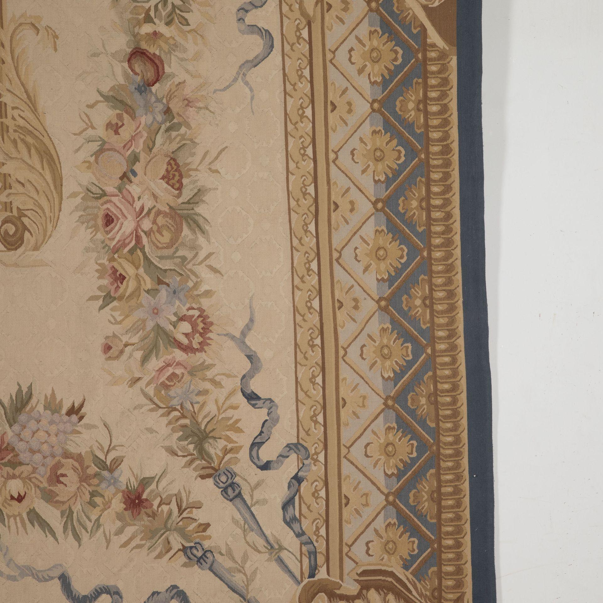 Fabric Large 20th Century French Aubusson Carpet For Sale