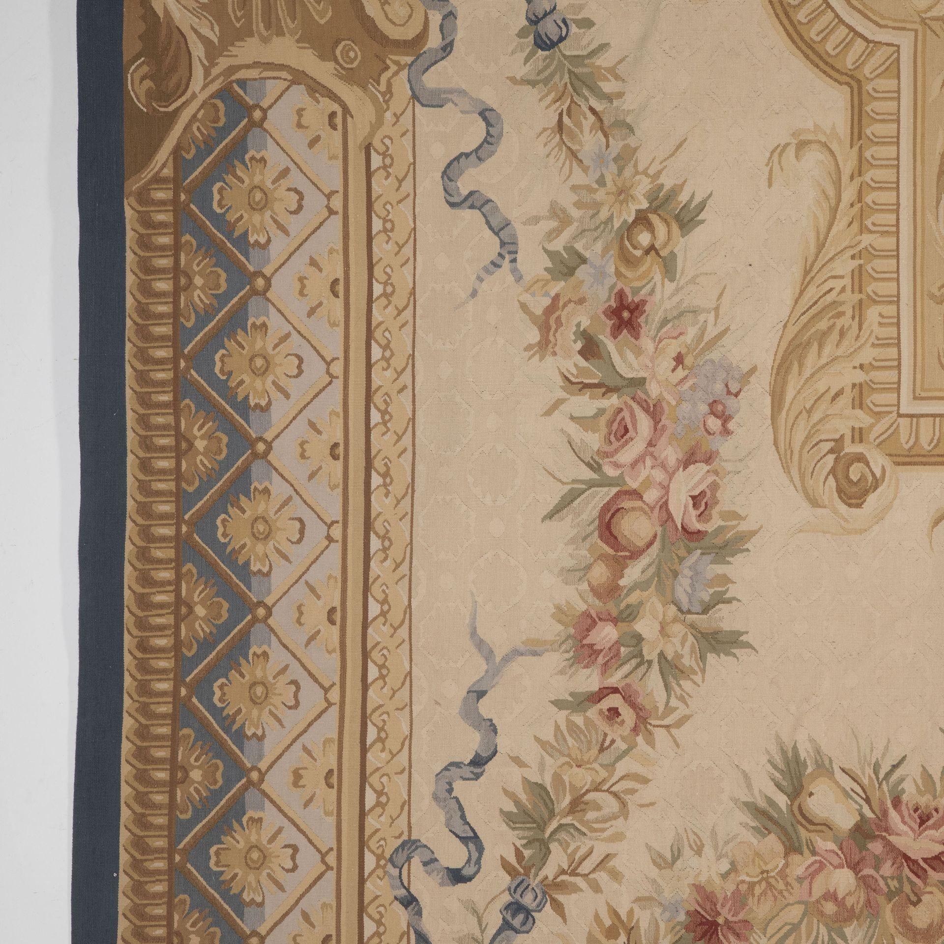Large 20th Century French Aubusson Carpet For Sale 2