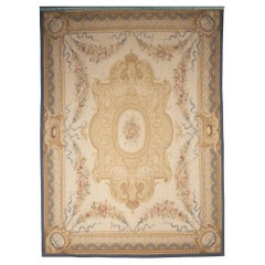 Large 20th Century French Aubusson Carpet