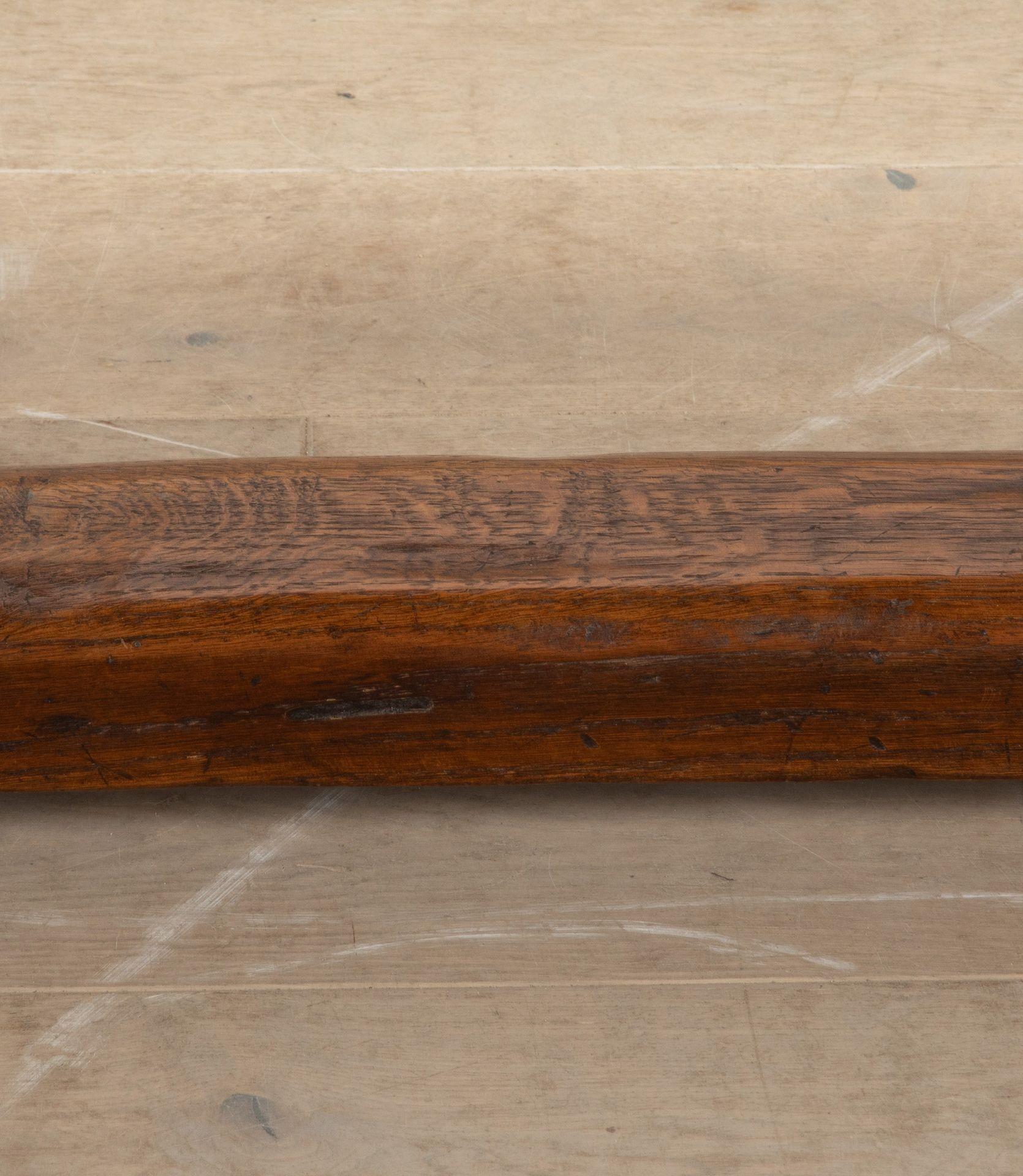Country Grande table de réfectoire en Oak français du 20ème siècle en vente