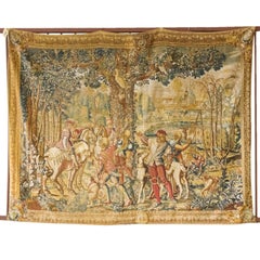 Grande tapisserie française Artis Flora du 20ème siècle faite à la main