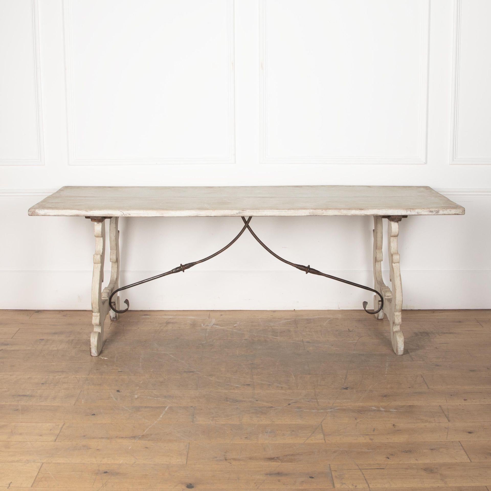 Large 20th Century Italian Dining Table For Sale 2