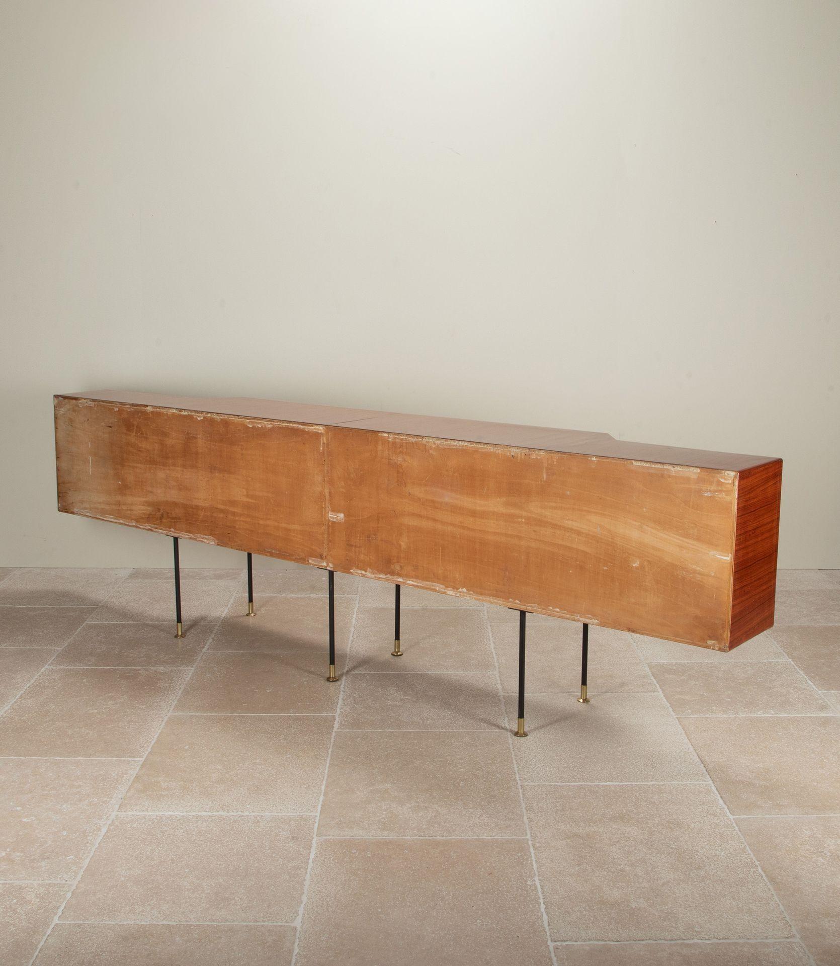 Large 20th Century Italian Sideboard by Dassi For Sale 8
