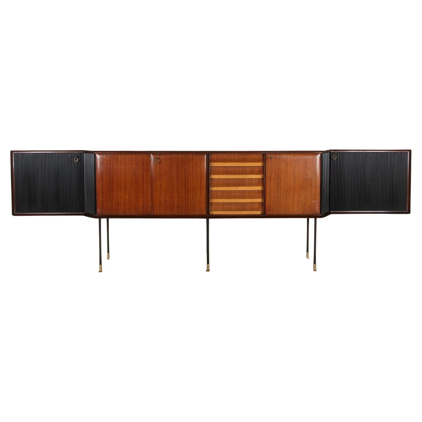 Large 20th Century Italian Sideboard by Dassi