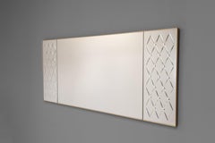 Large 20th Century Landscape Mirror