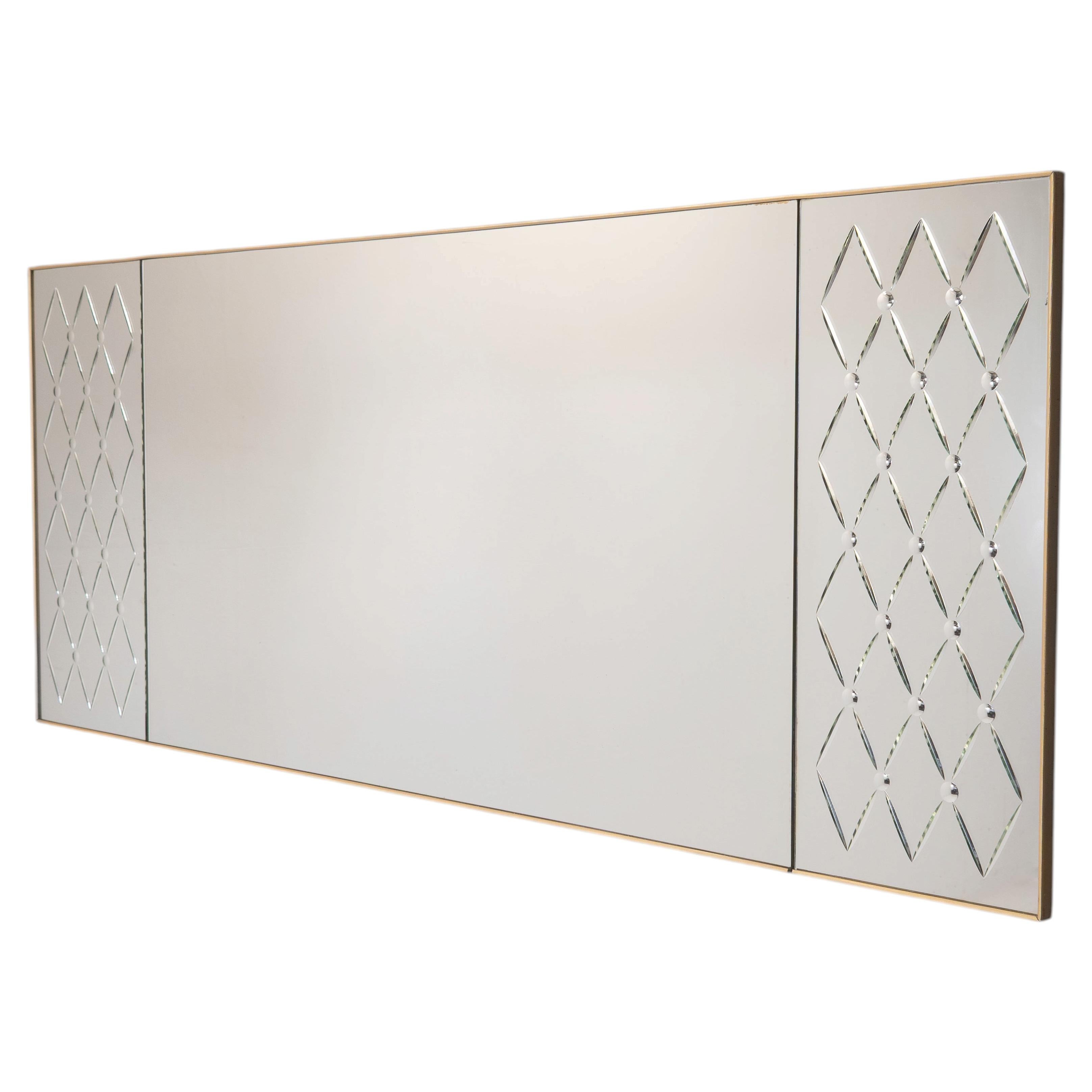 Large 20th Century Landscape Mirror For Sale
