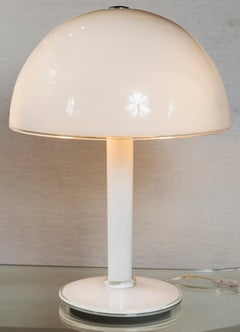 Large Mid Century Murano Dome-Shaped Table Lamp by Carlo Moretti