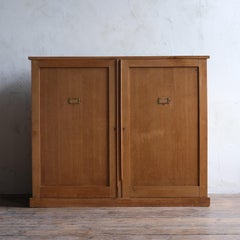 Large 20th Century Oak Collectors / Museum Drawers