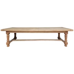 Large 20th Century Oak Table