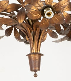 Large 20th Century Spanish Floral Chandelier
